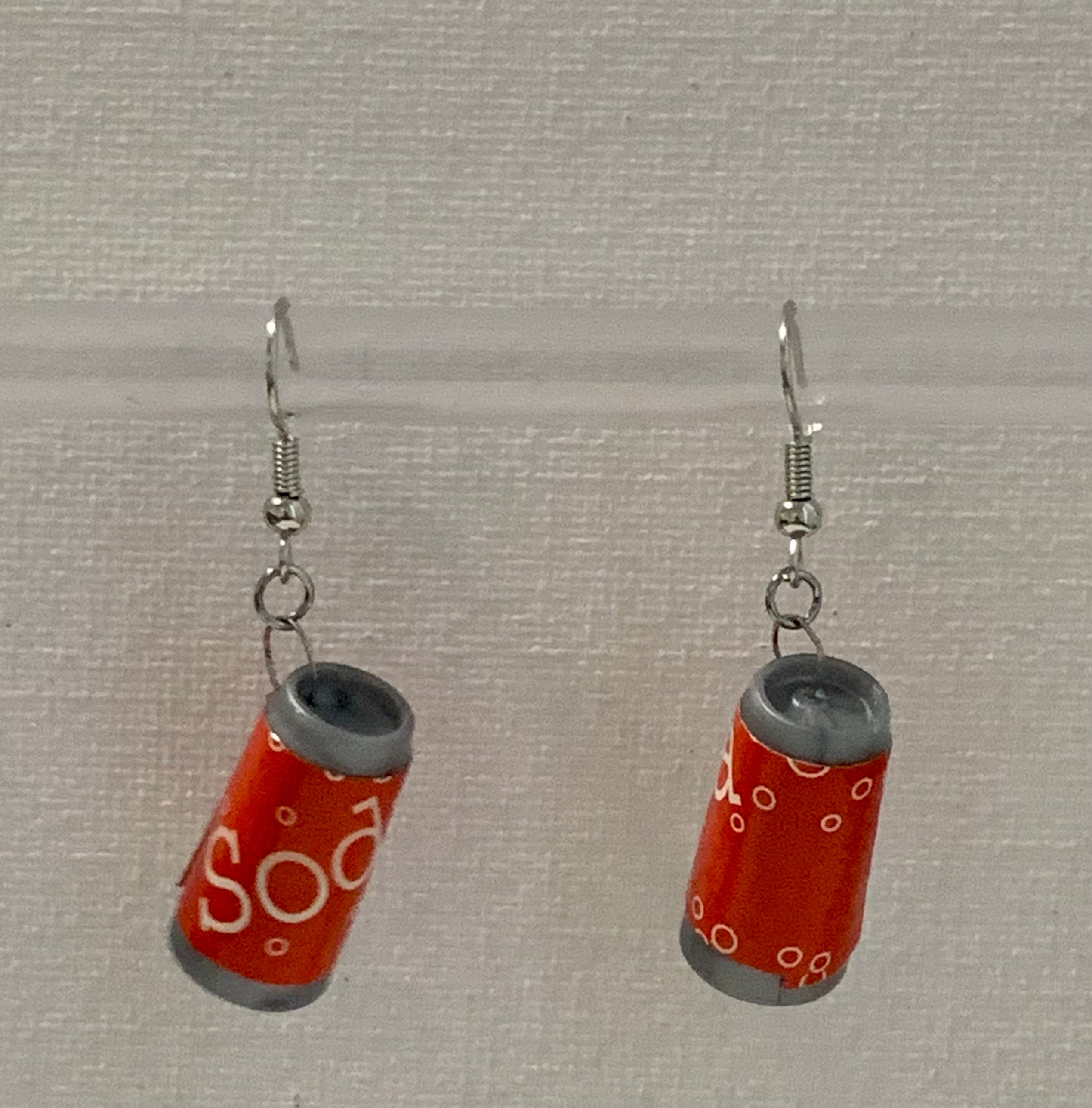 Soda Can Earrings