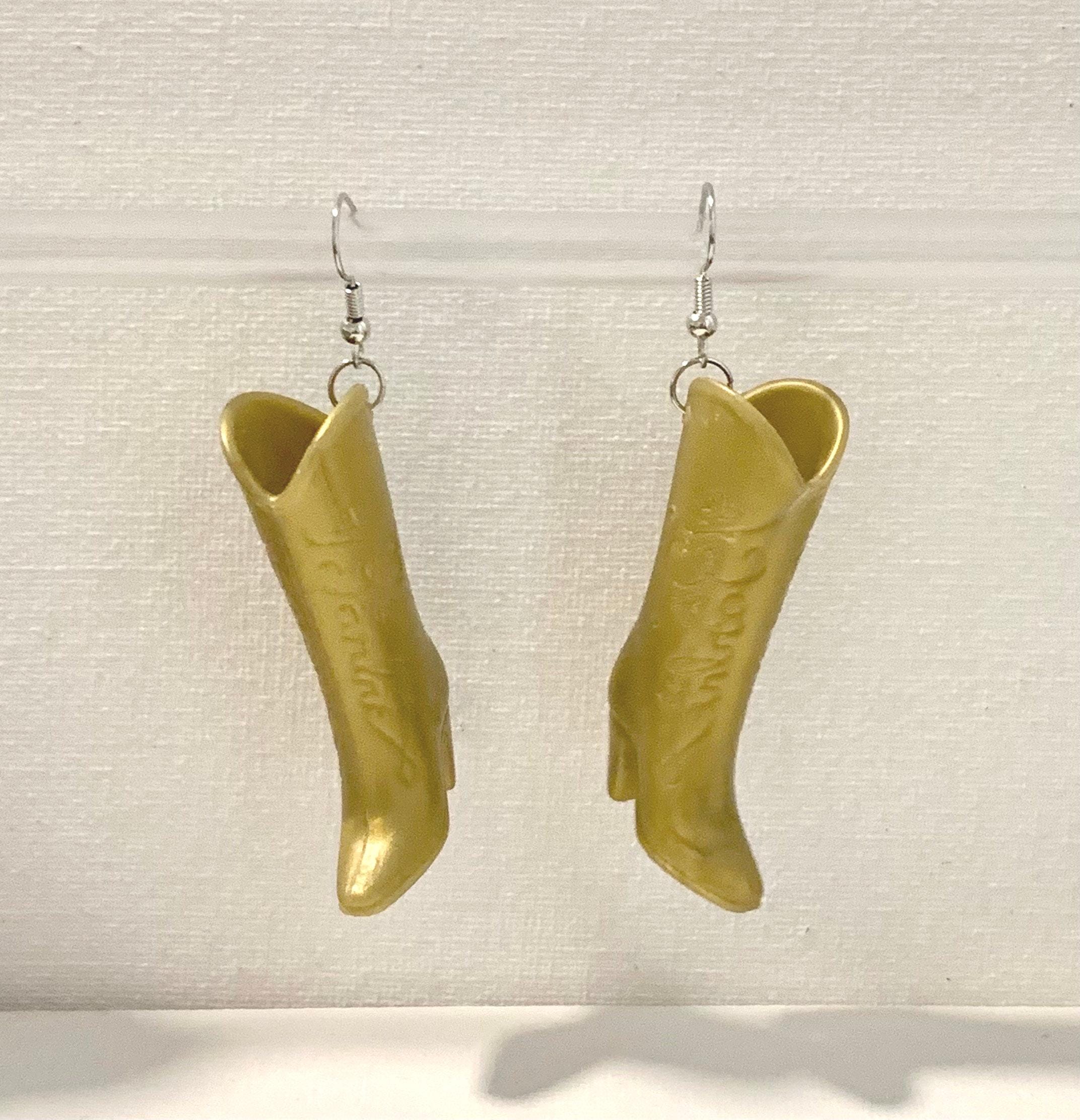 Gold Cowgirl Earrings