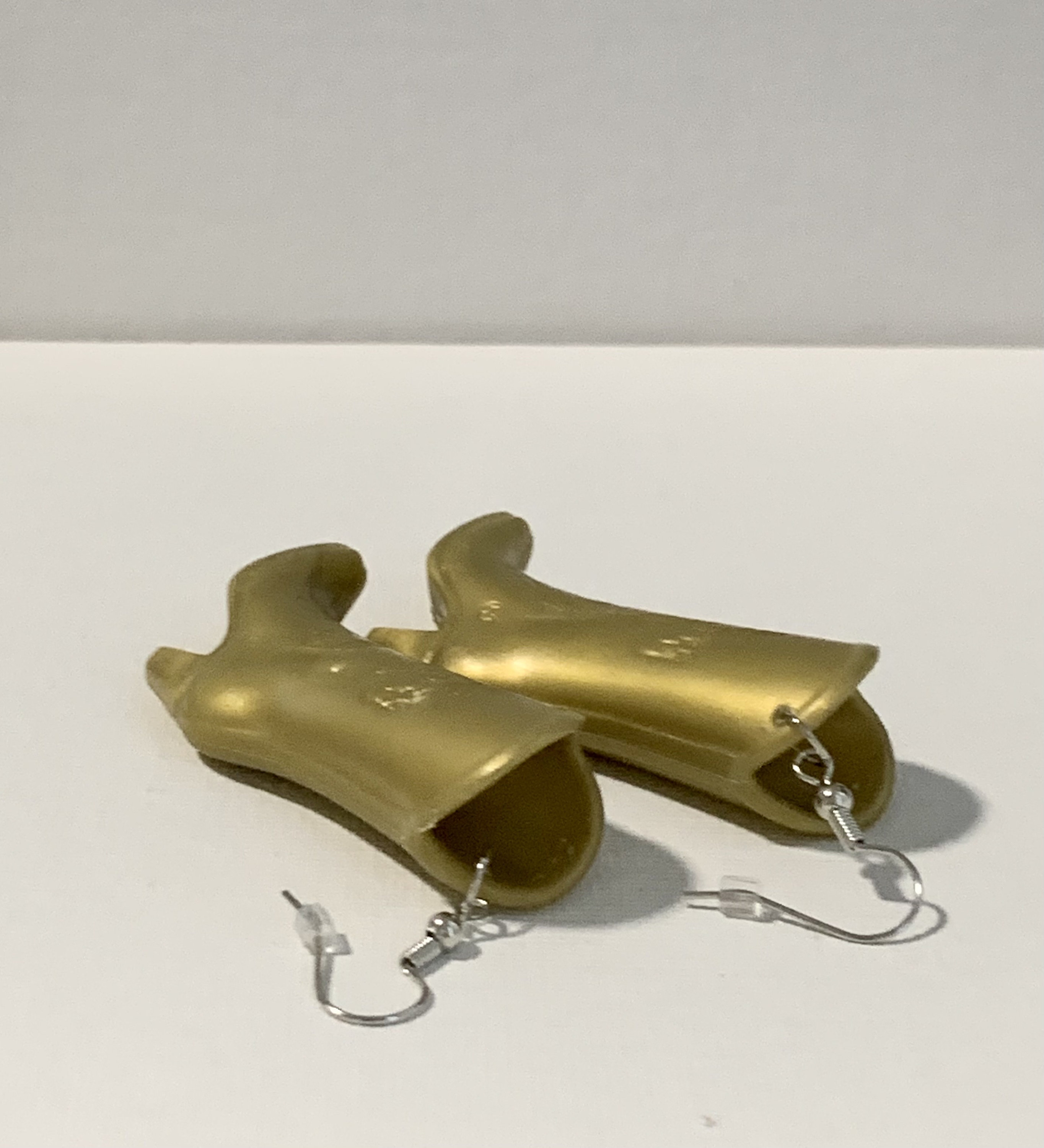 Gold Cowgirl Earrings - Thumbnail 3