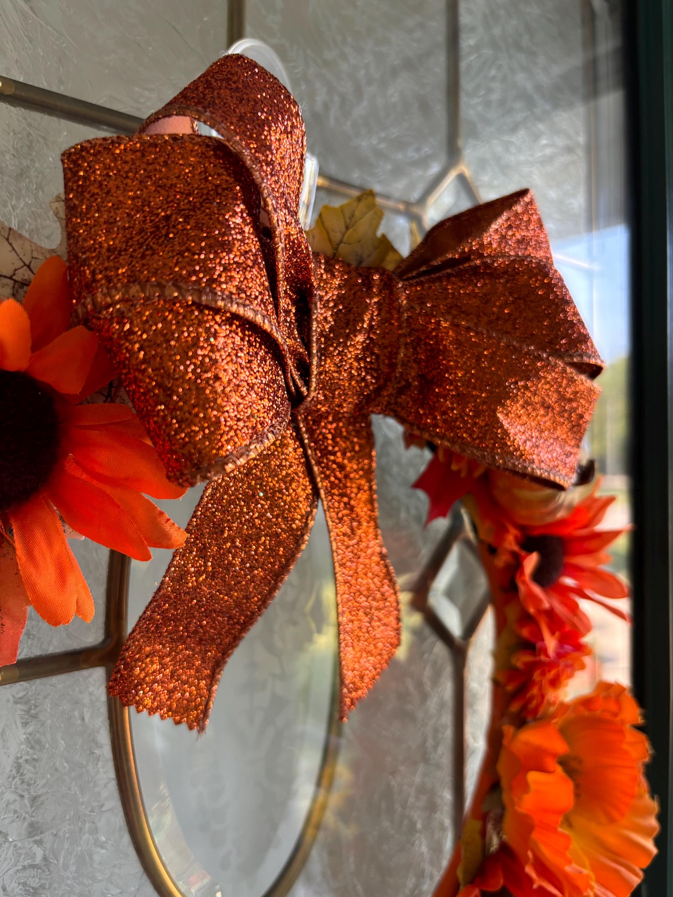 Autumn Pumpkin Wreath - Thumbnail 3