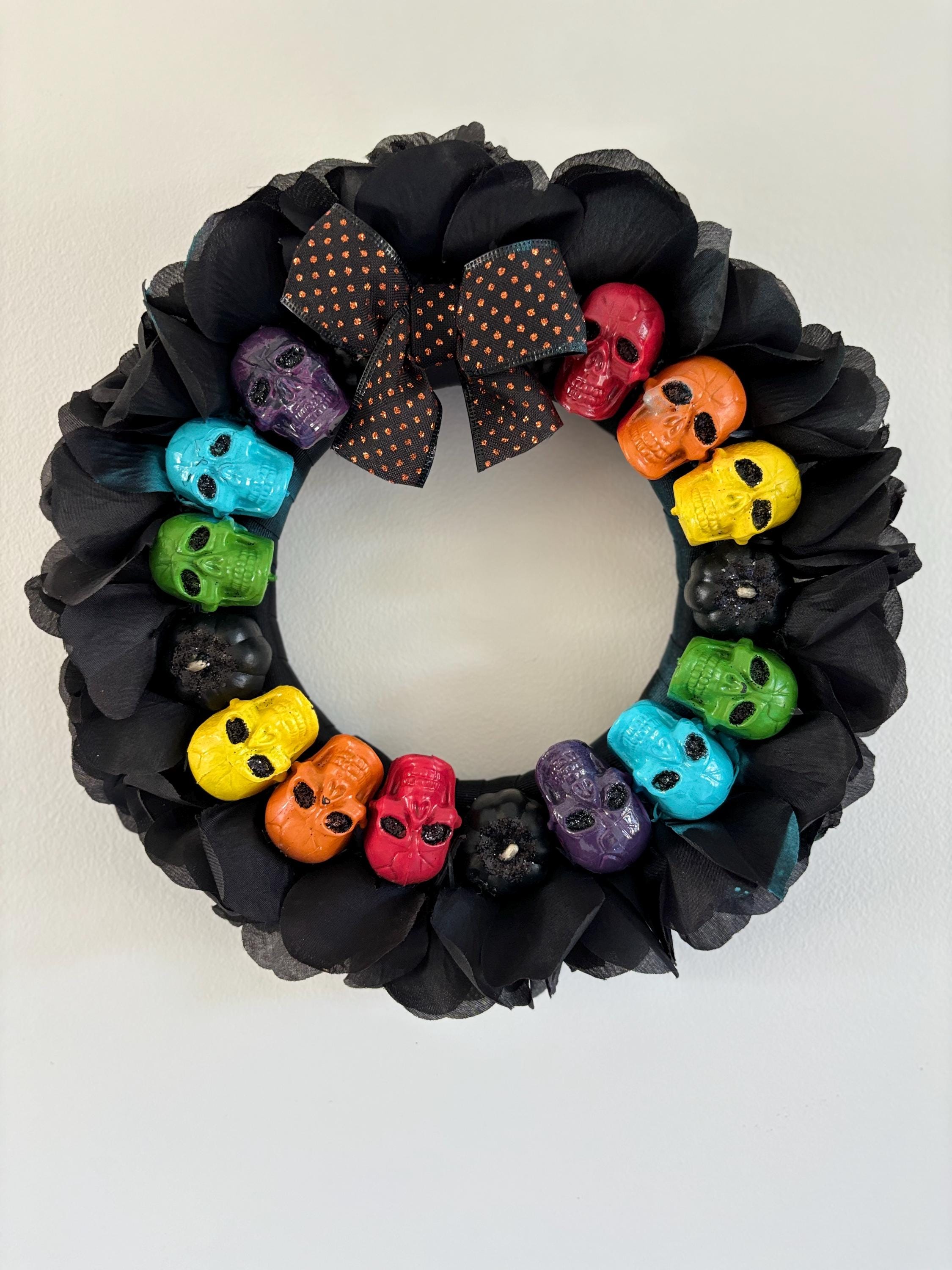 Skulls & Roses Wreath - Thumbnail 7