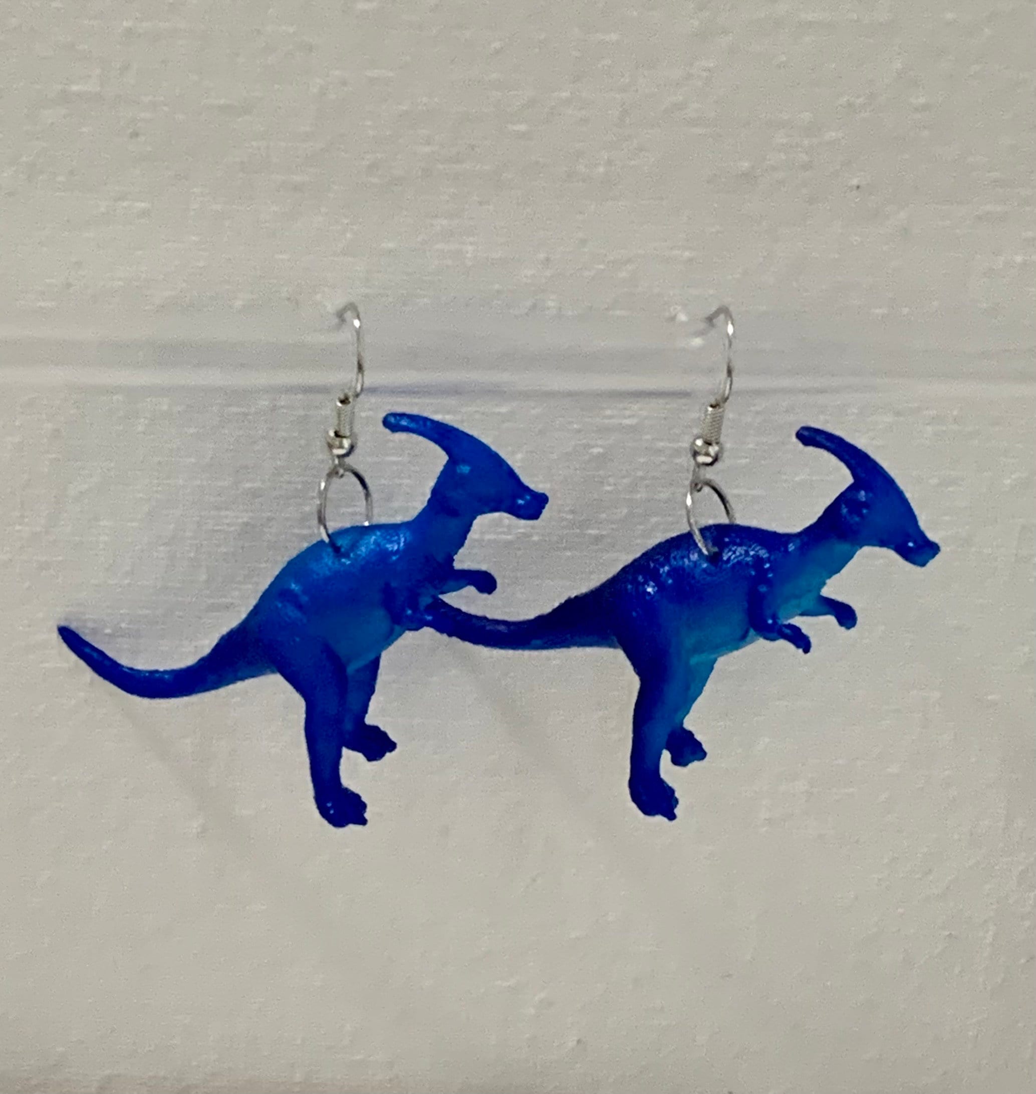 Royal Blue Dino Earrings