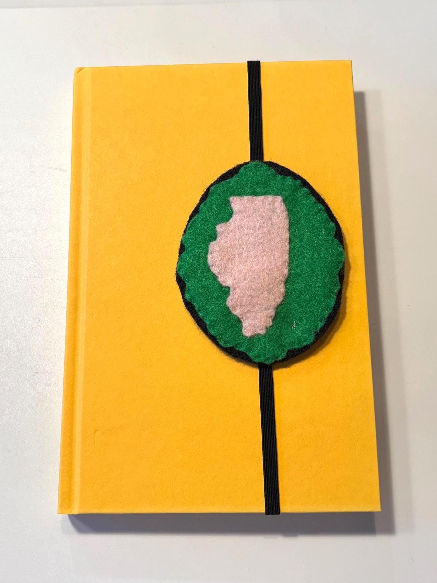 Illinois Felt Bookmark - Thumbnail 2