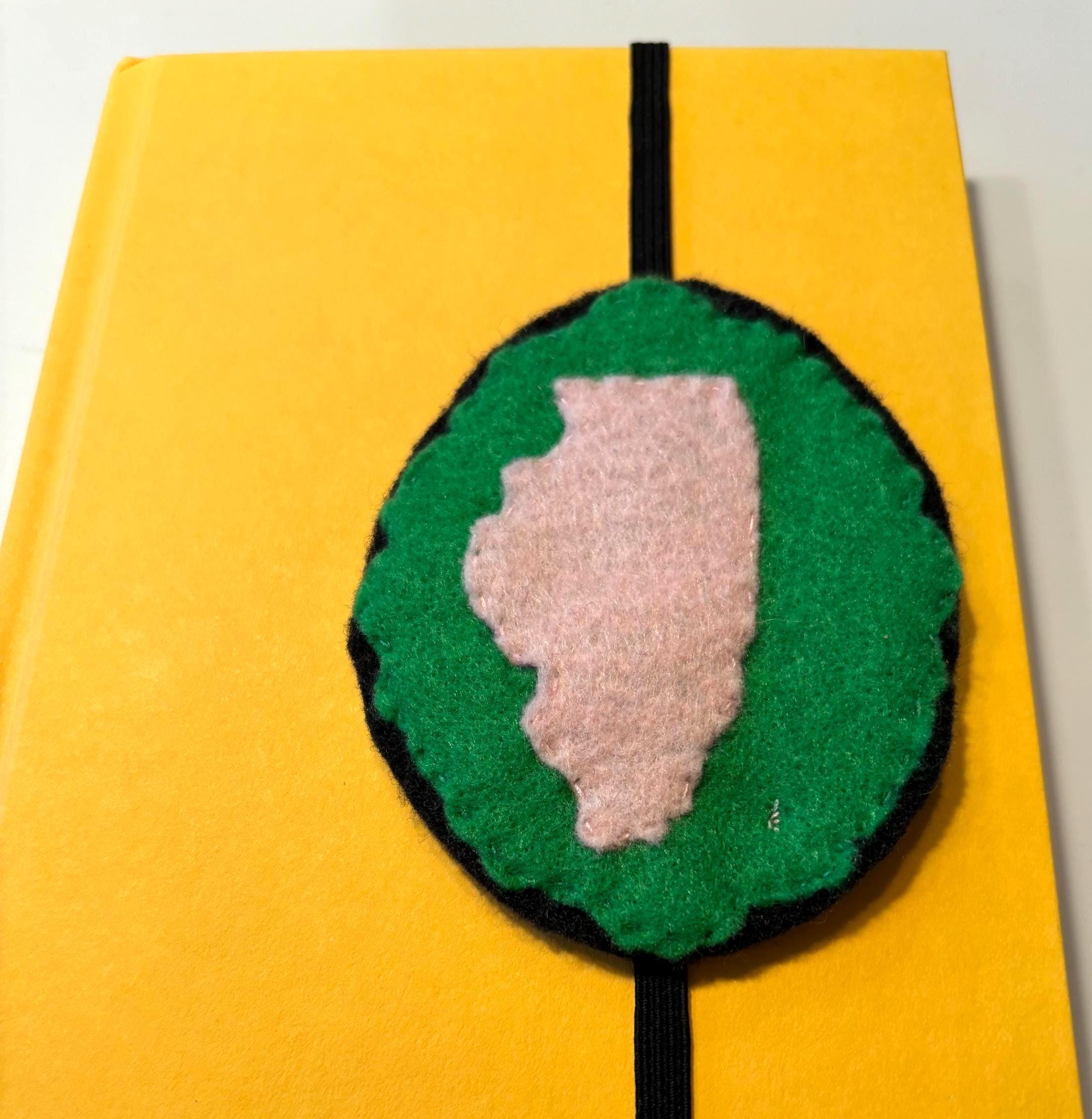 Illinois Felt Bookmark - Thumbnail 3