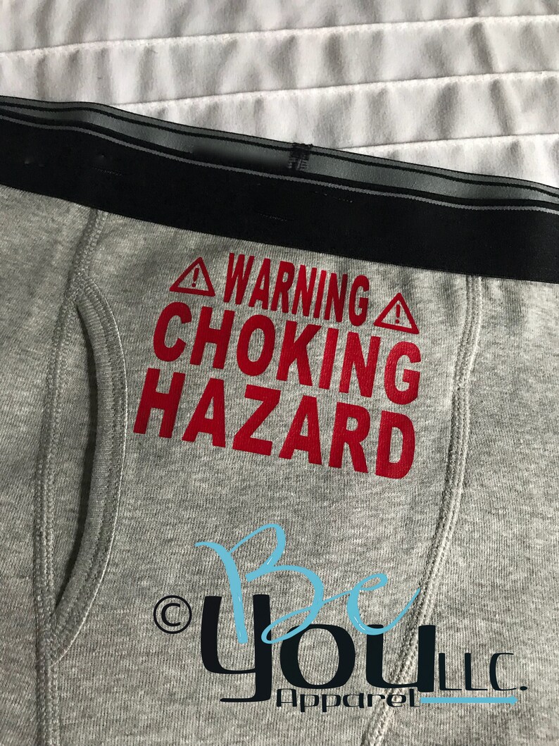Fathers groom hazard choking Valentines day gift for him underwear funny underwear | Etsy