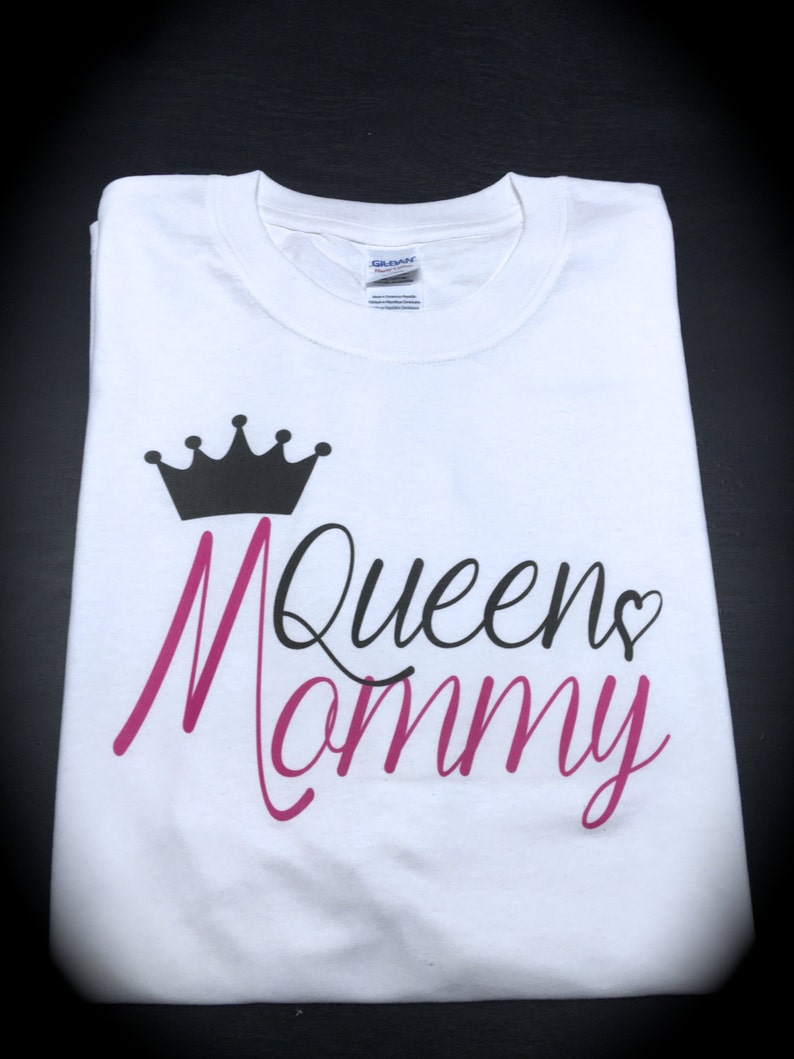King And Queen Shirts Queen Mommy Mommys Princess Etsy