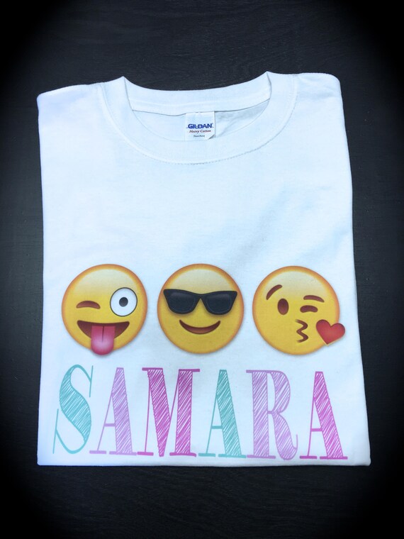 camisetas personalizadas de emojis