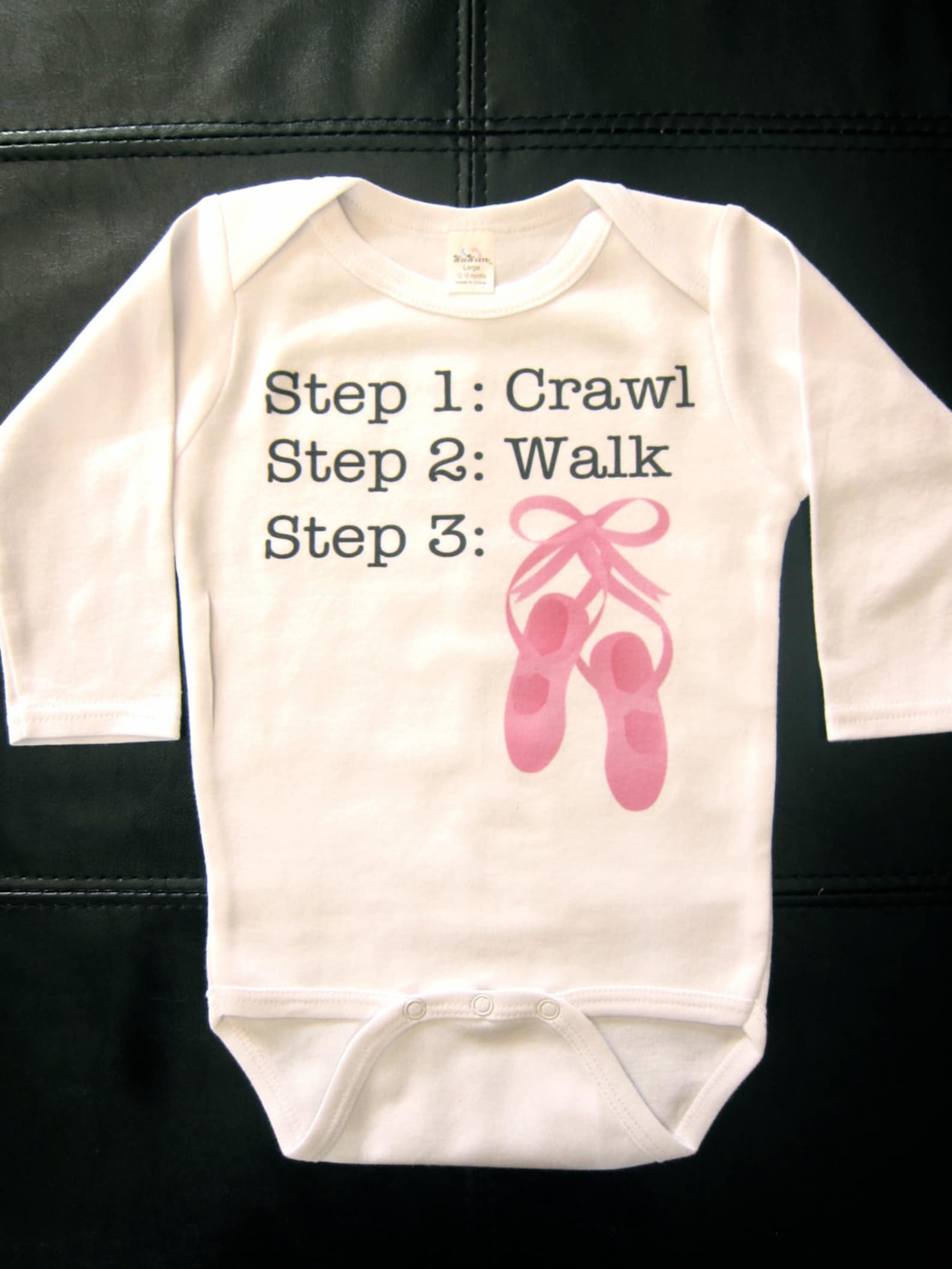 cute ballet dance step 1 crawl step 2 walk step 3 dance ballerina cute ballet dance step 1 crawl step 2 walk step 3 dance ballerina