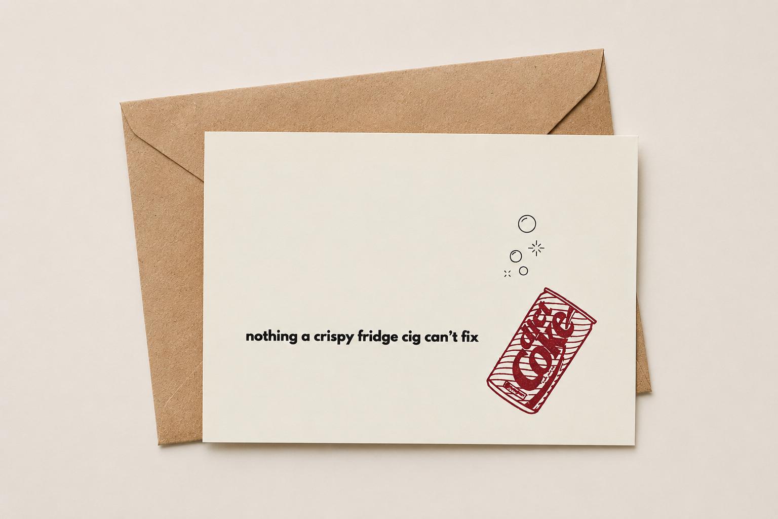 crispy fridge cigarette Diet Coke Cig Magnet, Funny Soda Magnet, Fridge Cigarette, Ironic Kitchen Decor Diet Coke Fridge Cigarettes -