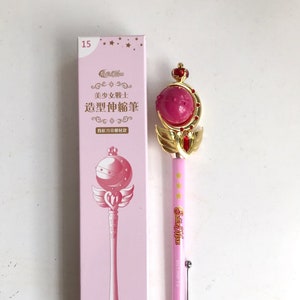 Sailor Moon Retractable Pen Pink Moon Scepter -  Canada