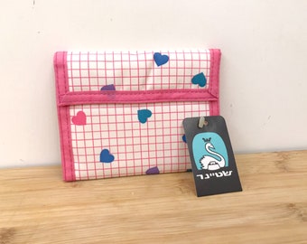 1980 Vintage Pink Heart Wallet - A