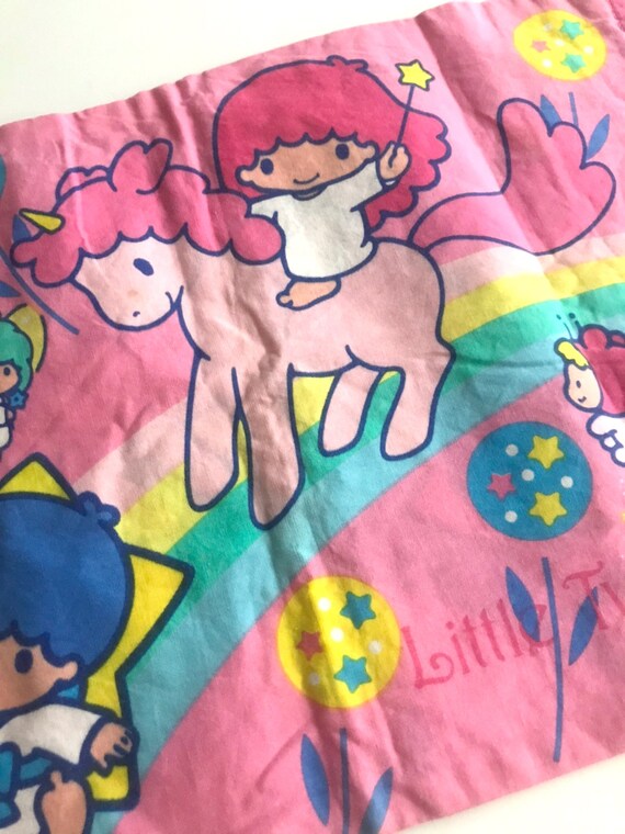 1987 Vintage Little Twin Stars cloth bag - image 4