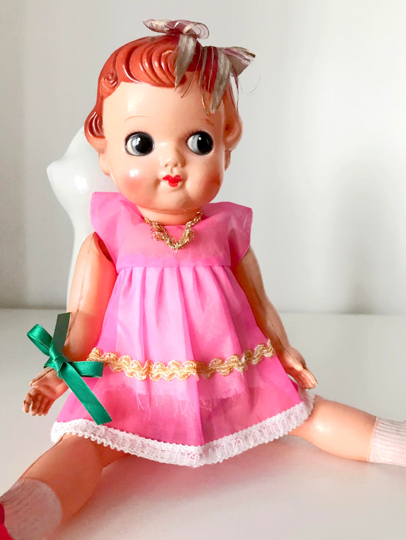 Vintage Celluloid Doll Japan Pretty Girl Etsy