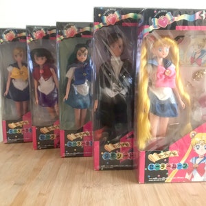 SALE - 1994 Vintage Sailor Moon figures set