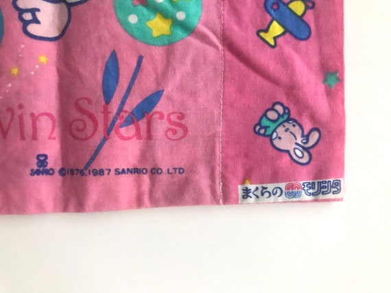 1987 Vintage Little Twin Stars cloth bag - image 3