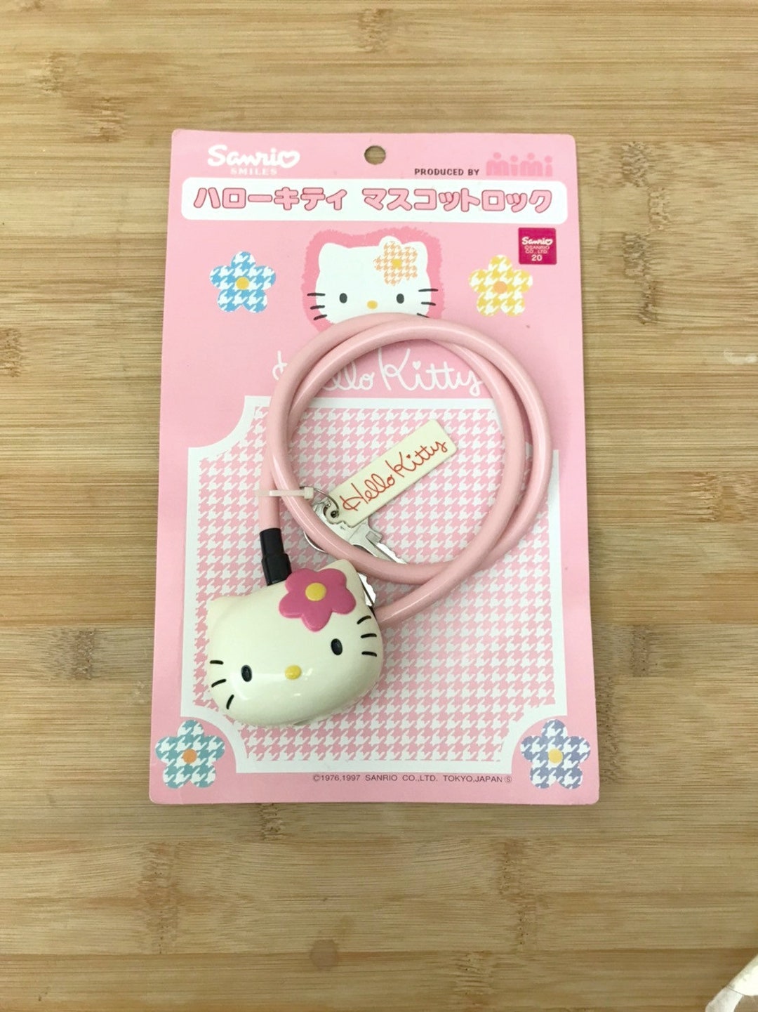 Vintage 1997 Hello Kitty Bicycle Lock Etsy
