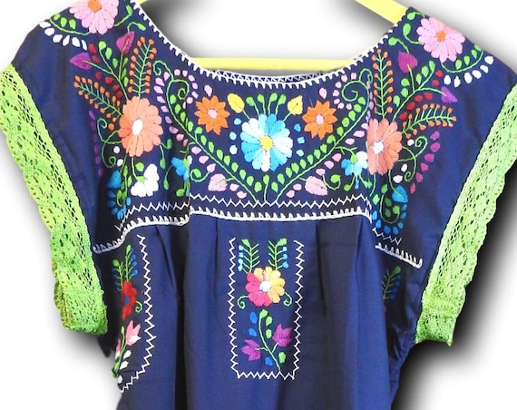 Mexican puebla dress