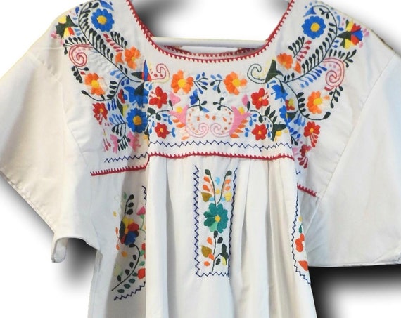 Puebla dress for woman