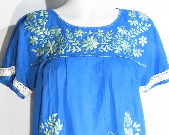 Mexican style peasant blouse