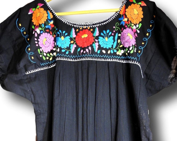 Mexican embroidered blouse