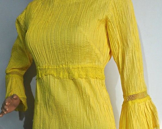 Yellow Wedding Dress from Mexico