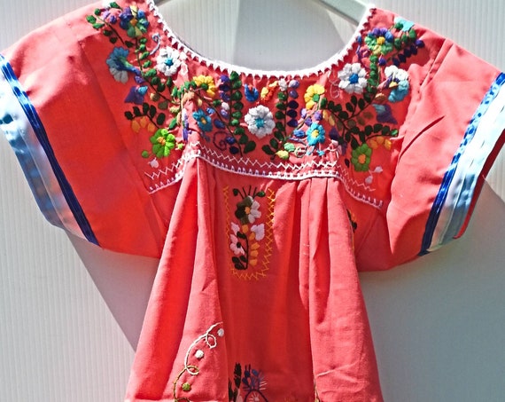 GIRLS MEXICAN DRESS size 6