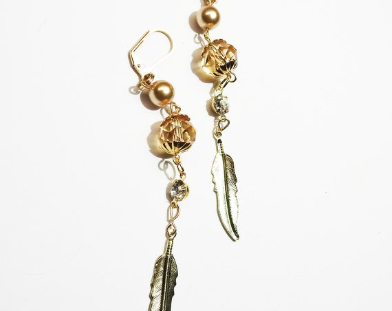 Very long dangle earrings for women