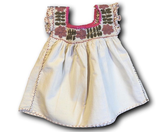 Baby girl mexican embroidered dress