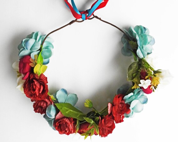 Flower crown headband