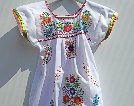 Little girl mexican dresses