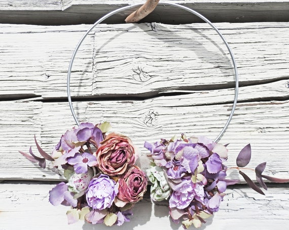Fall Farmhouse hoop wreath