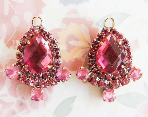 Pink charms for bracelet
