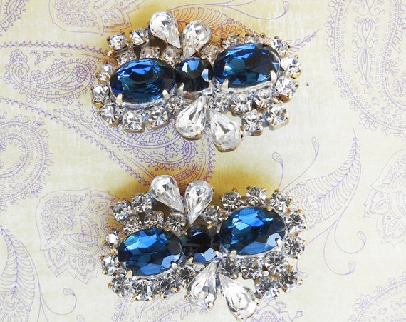 Blue extra large buttons