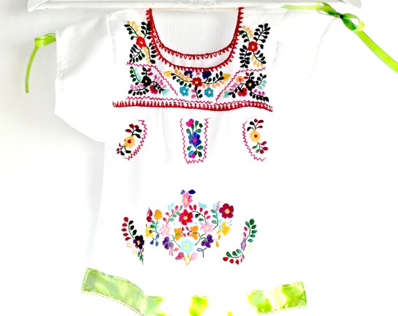 Mexican pride baby dress 6 months