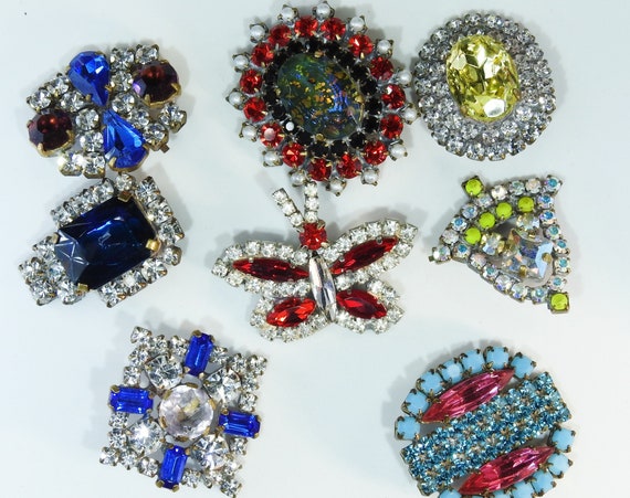 Classy antique glass buttons