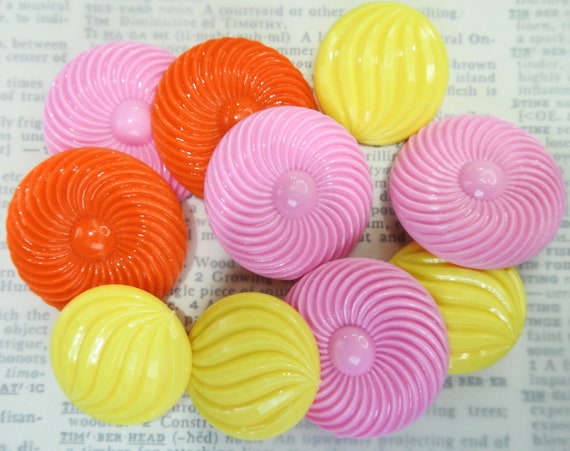 Neon and extra large buttons