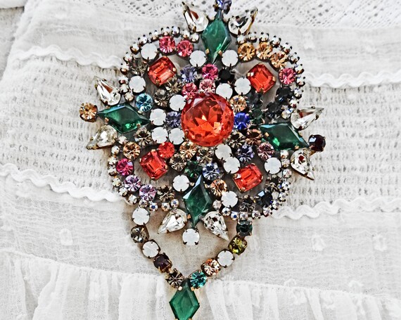 Antique czech brooch