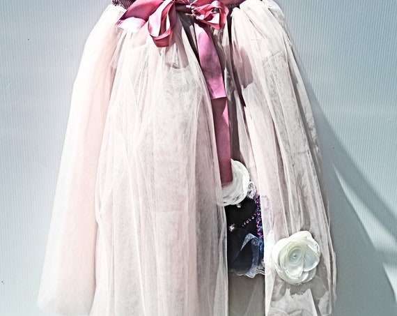 Romantic tulle skirt for adults