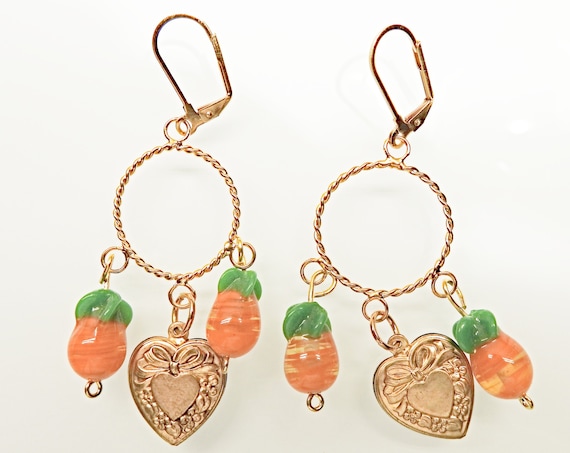 Cute fruit earrings