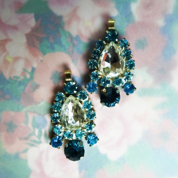 Blue jewelry charms