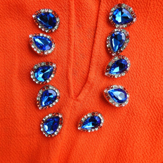 Crystal embellishments for sewing