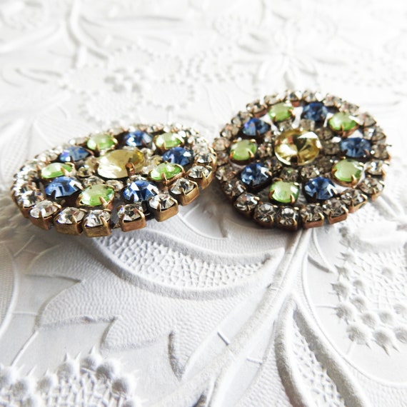 One of the kind glass embellishments