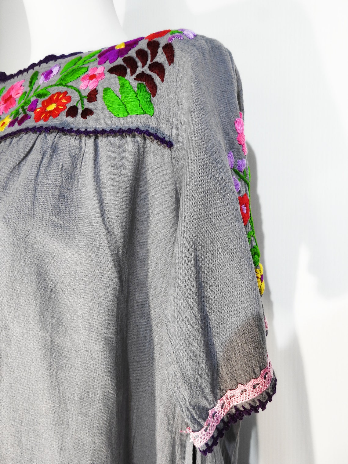 Cute Mexican style dresses for women cotton flower clothing Etsy