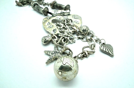 Rocker chic necklace Bohochic jewelry