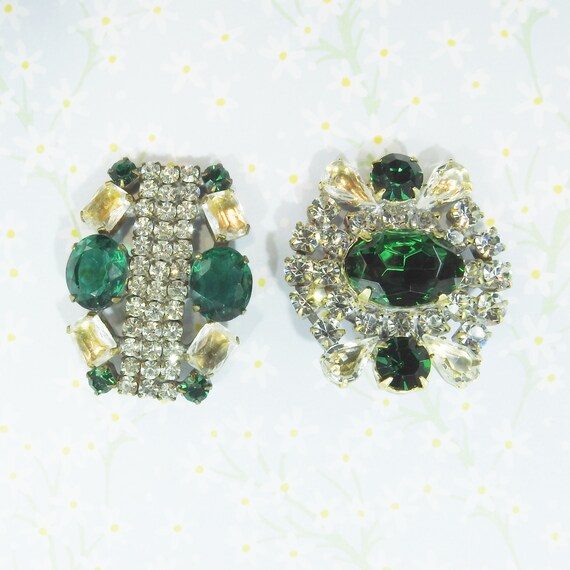 Vintage jewel buttons