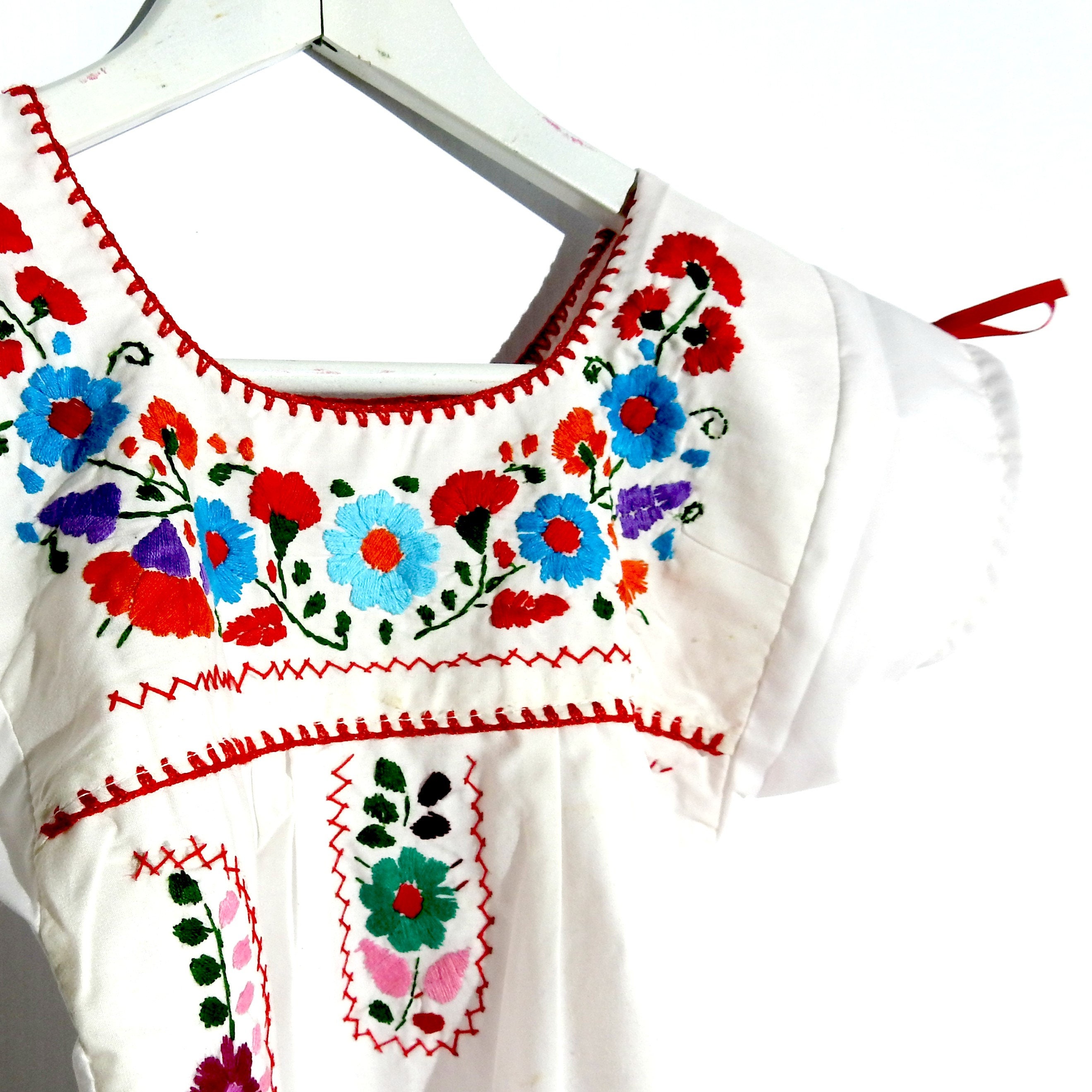 12-36 Months-TUTU /& Blouse Toddler Mexican Girls Outfit-Embroidered Flowers-Summer-Boho-Fiesta Birthday Outfit-Frida Kahlo-Cake-Folk-Bow