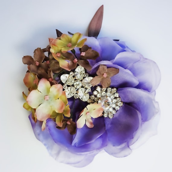 Very large summer brooch