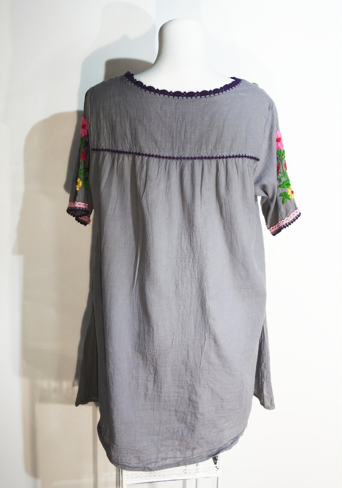 Cute Mexican style dresses for women cotton flower clothing Etsy