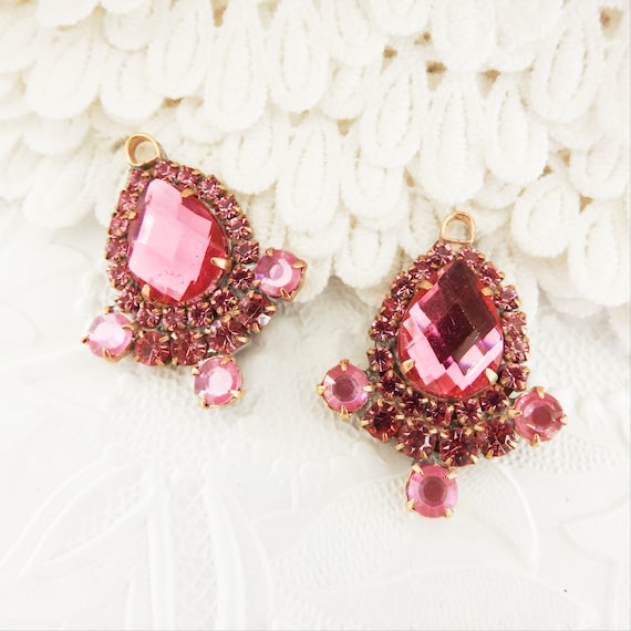 Pink charms for bracelet