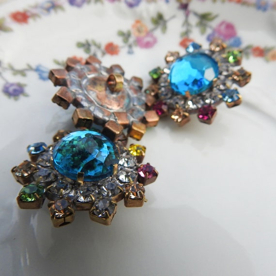 Czech glass buttons